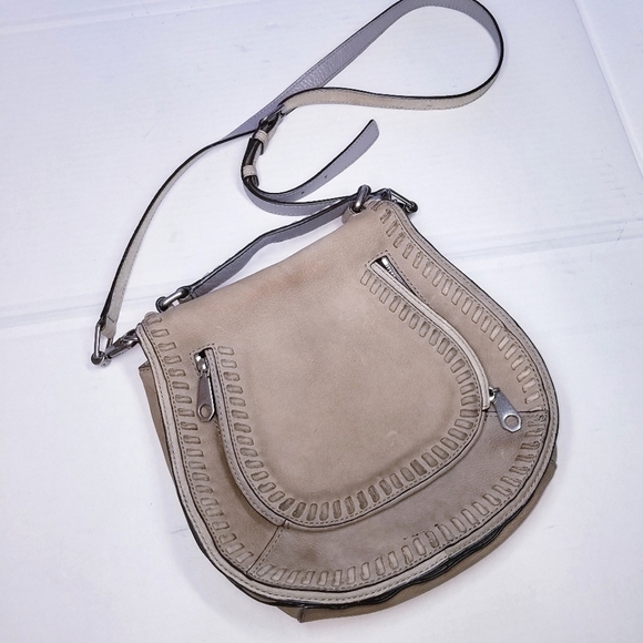 Rebecca MinkoffGray‎ Leather Purse, Medoum Size